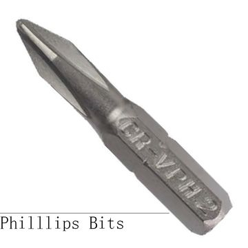 Puntas Phillips de Destornillador de Extremo Simple de 25mm