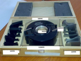 Los cuchillos del perfil del perfil Cutter/13pairs fijaron (FX-026A)