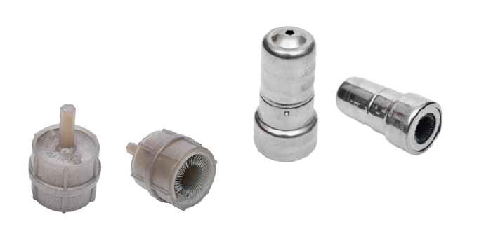 Cepillos de batería de metal