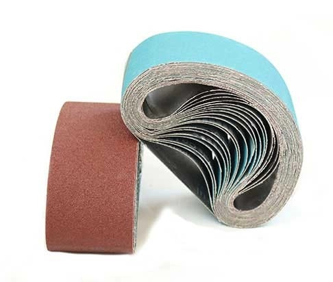 Rollo de tela abrasiva de papel de lija para pulir madera con cinturón de arena de grano 40